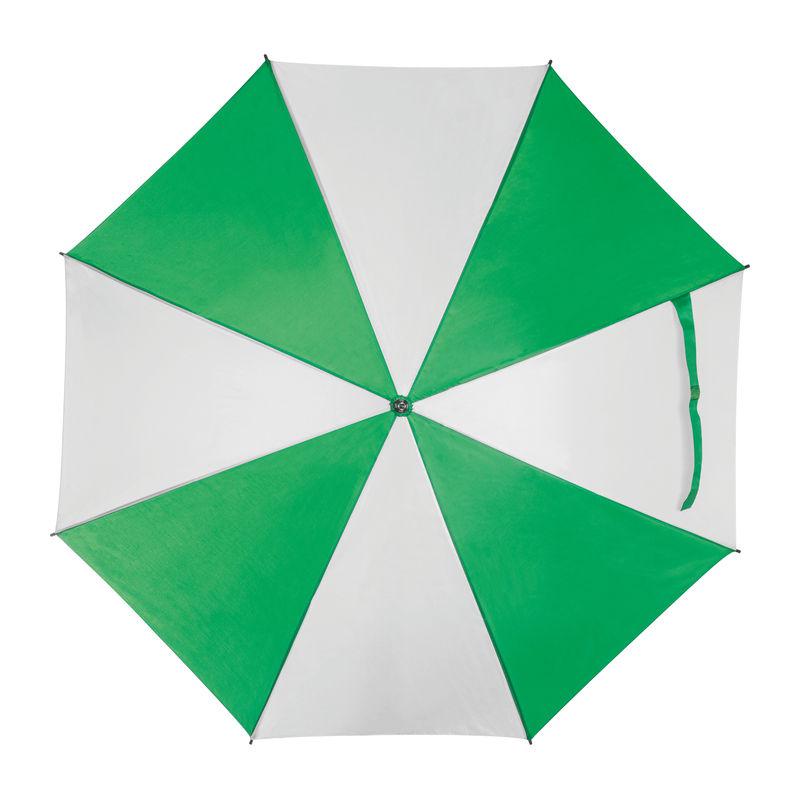 Umbrelă automată bicoloră  Verde