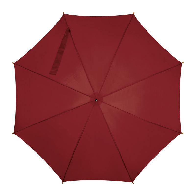 Umbrelă automată cu mâner din lemn Bordeaux
