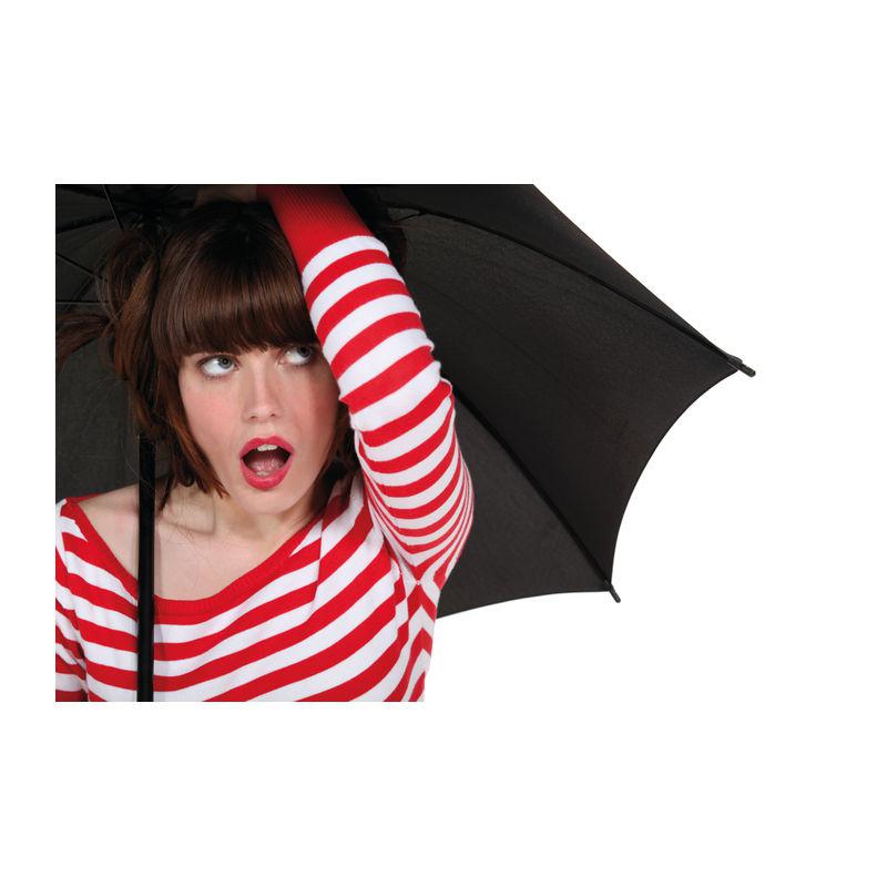 Umbrelă mare GOLF Negru