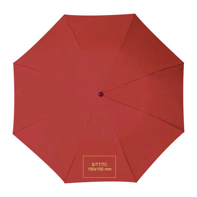 Umbrelă pliabilă RAINBOW Bordeaux