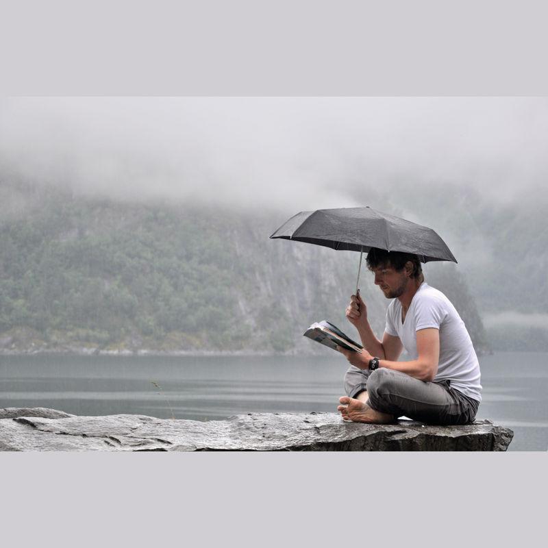 Umbrelă pliabilă RAINBOW Negru