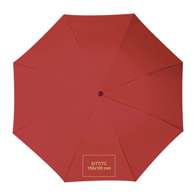 Umbrelă pliabilă RAINBOW Roșu