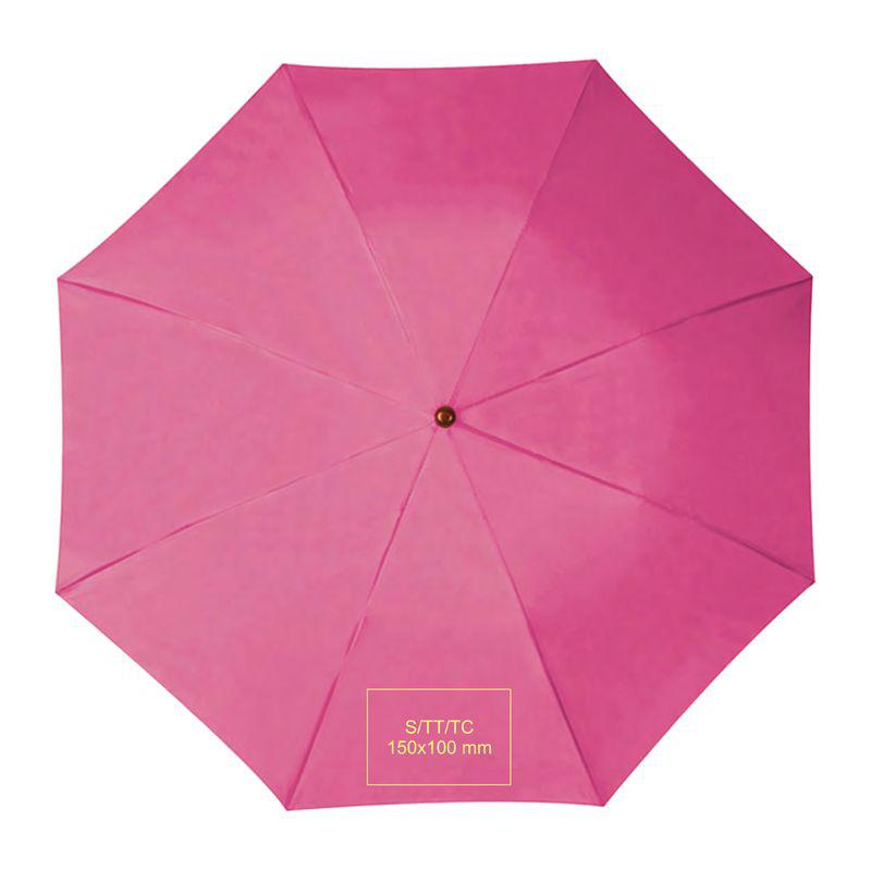 Umbrelă pliabilă RAINBOW Roz