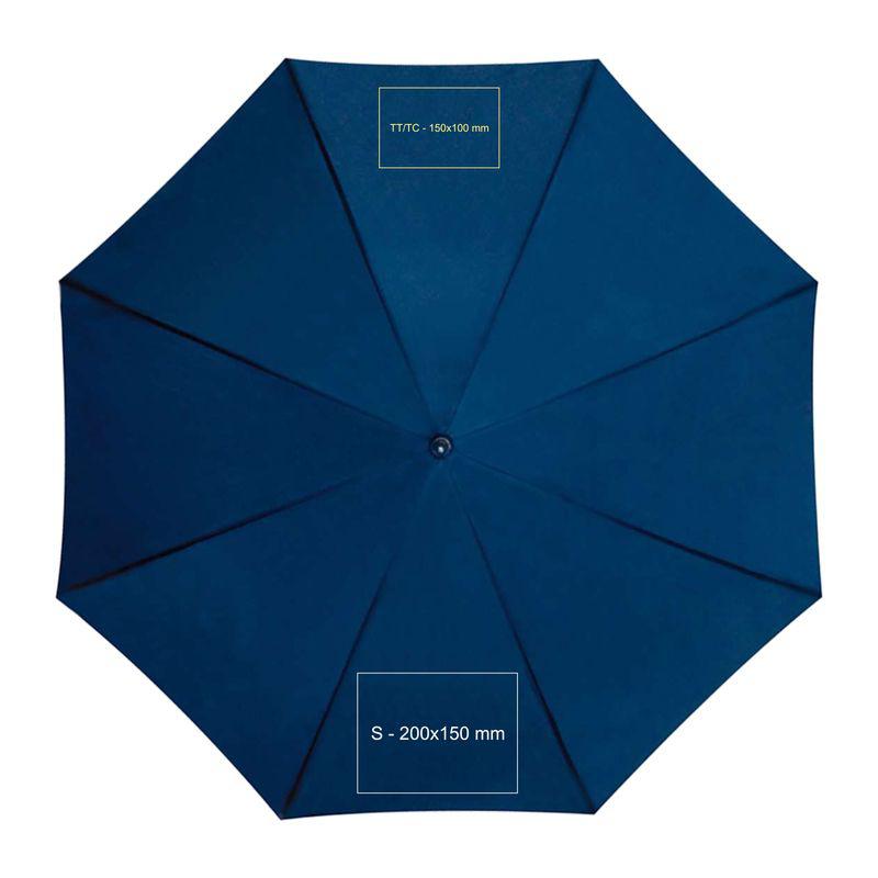 Umbrelă automată uşoară Albastru Inchis