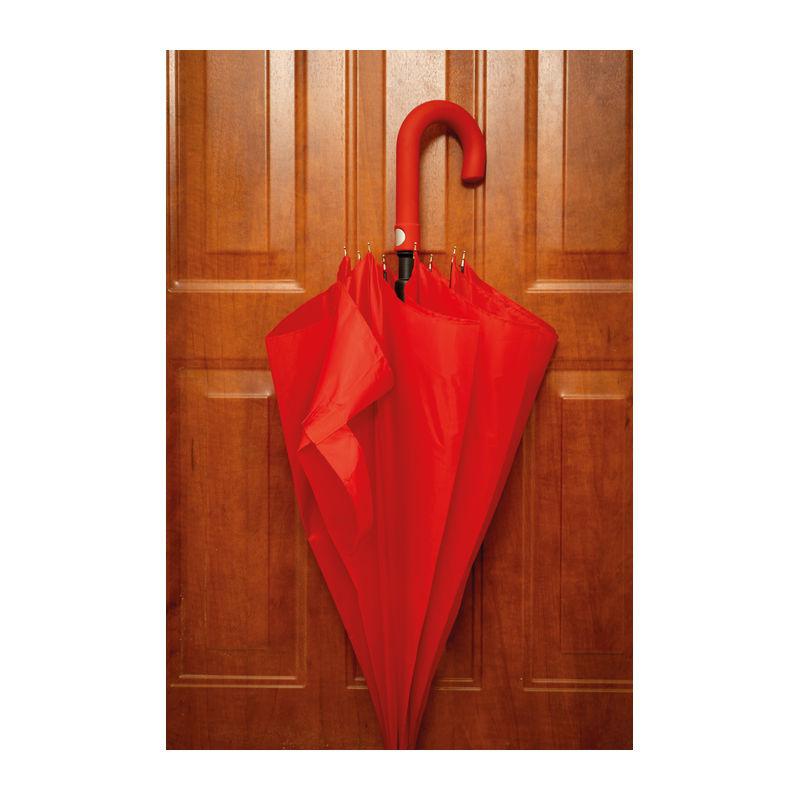 Umbrela cu mâner curbat Roșu