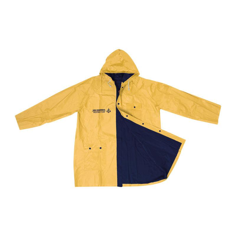 Pelerină de ploaie 2 culori reversibilă Galben XL