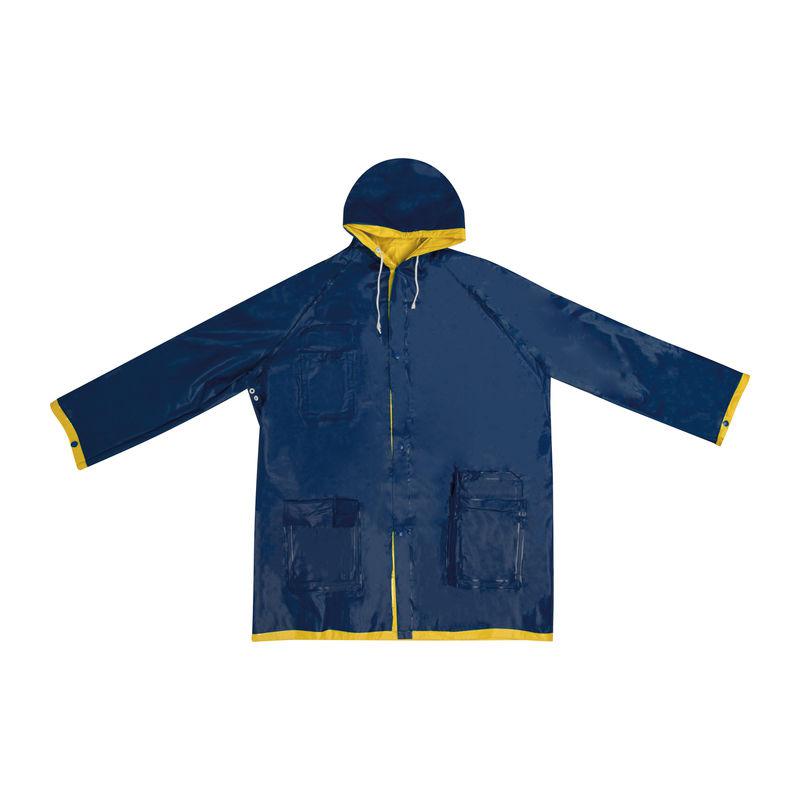 Pelerină de ploaie 2 culori reversibilă Galben XL