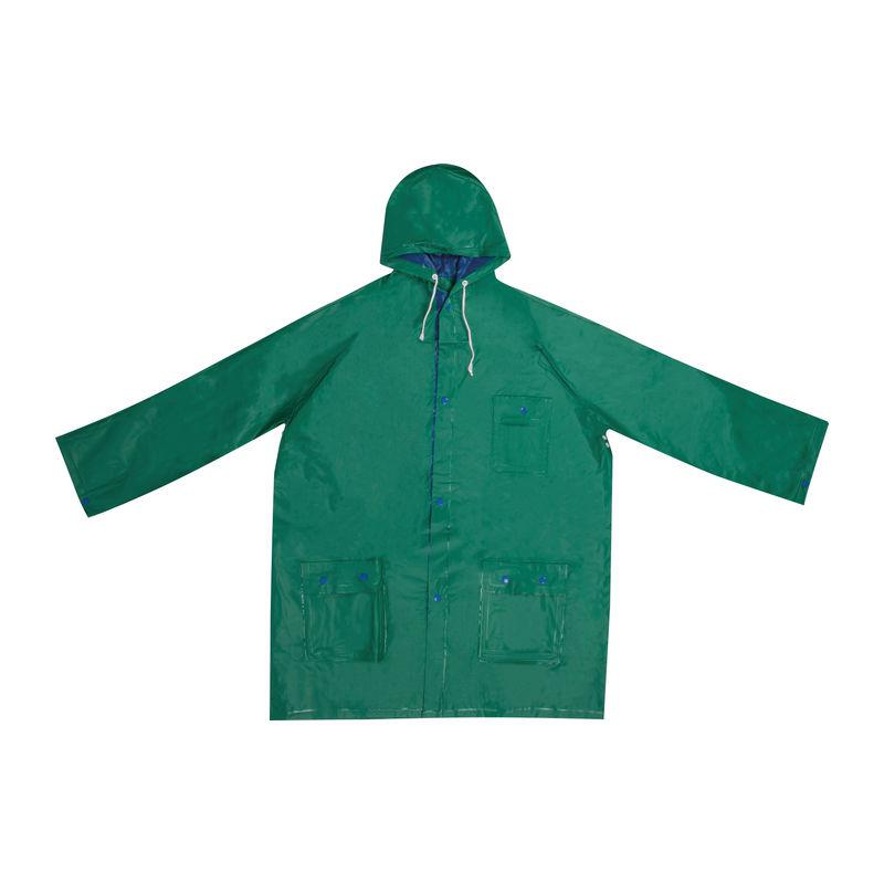 Pelerină de ploaie 2 culori reversibilă Verde XL