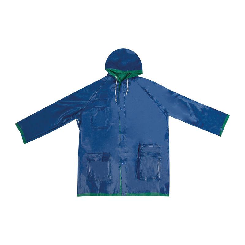 Pelerină de ploaie 2 culori reversibilă Verde XL