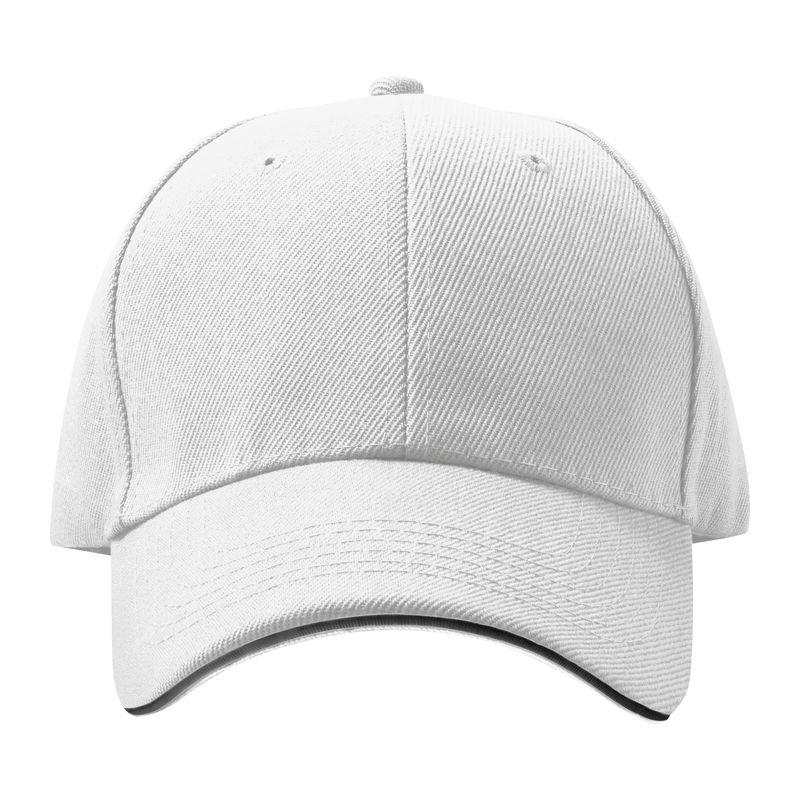 Şapcă baseball 6 panele Alb Marime universala