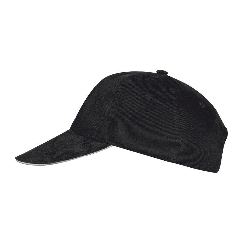 Şapcă baseball 6 panele Negru Marime universala