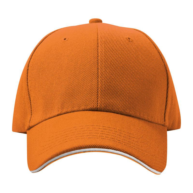 Şapcă baseball 6 panele Portocaliu Marime universala