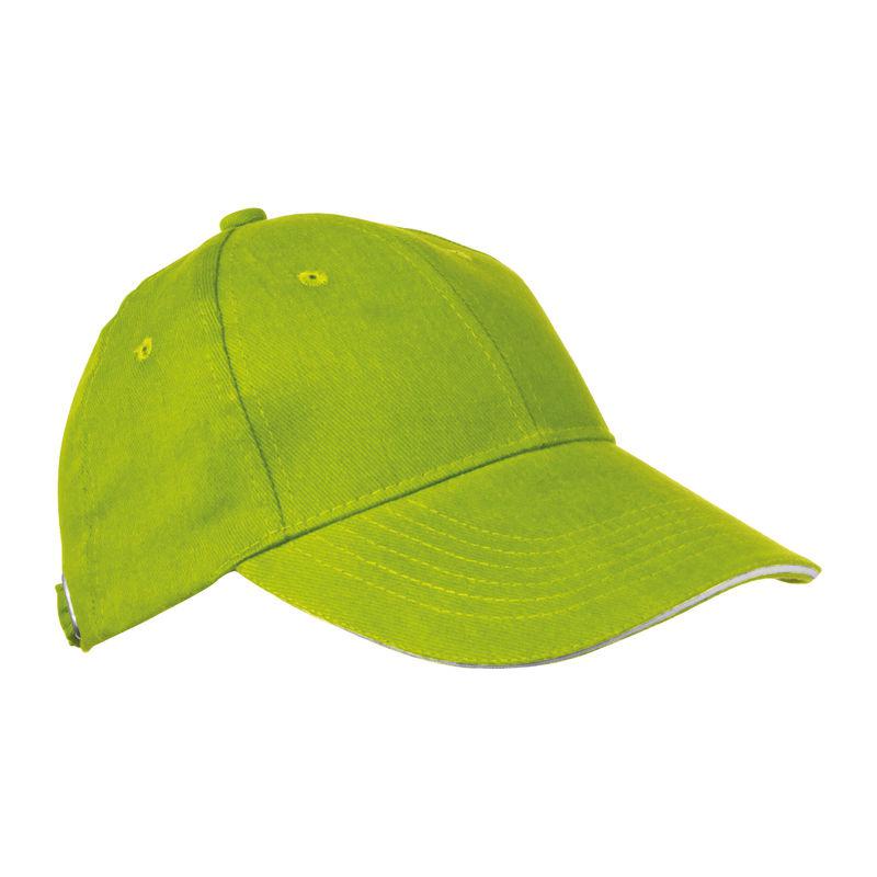 Şapcă baseball 6 panele LIght Green