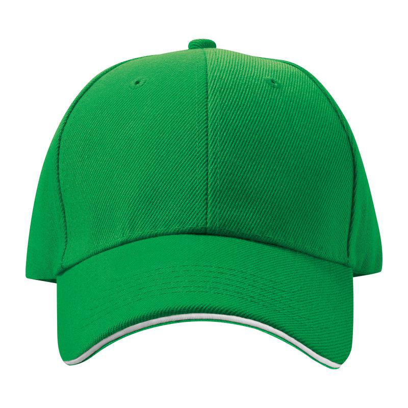 Şapcă baseball 6 panele Verde Marime universala