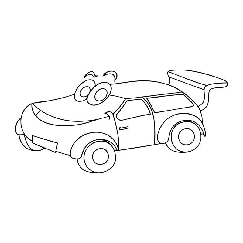 Set colorat - caiet și 6 creioane Maro