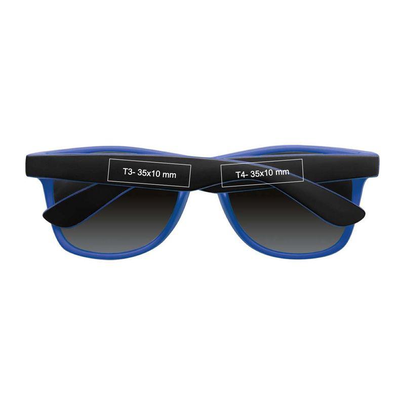 Ochelari de soare bicolor cu lentile oglindite Orion Navy Blue