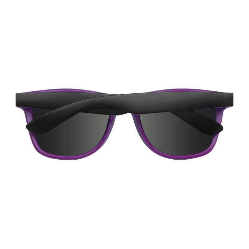 Ochelari de soare bicolor cu lentile oglindite Mov