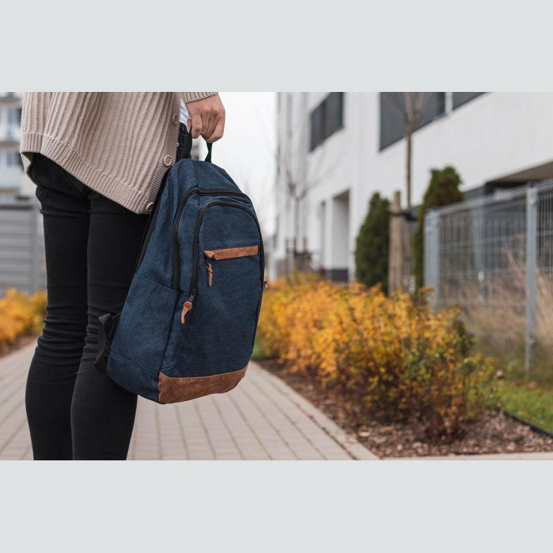 Rucsac din polyester 600D Albastru Inchis