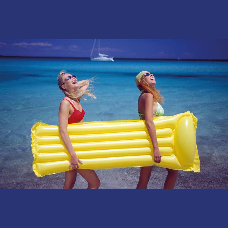 Saltea de plajă Galben