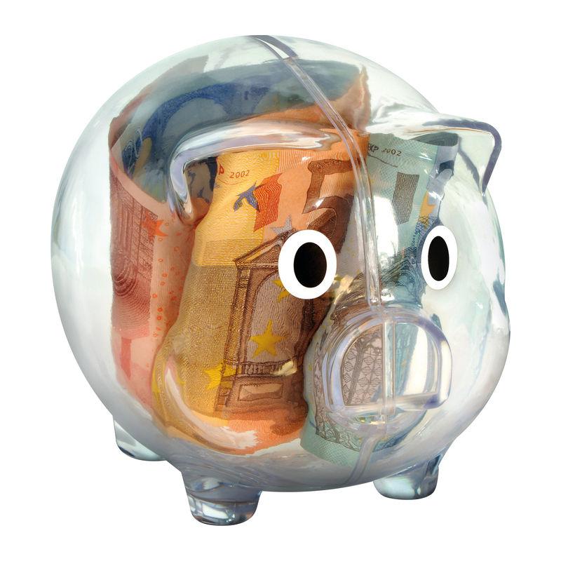 Puşculiţă din plastic transparent Mixt