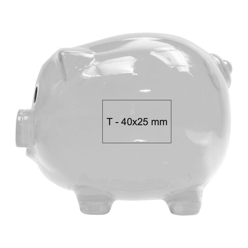 Puşculiţă din plastic transparent Mixt