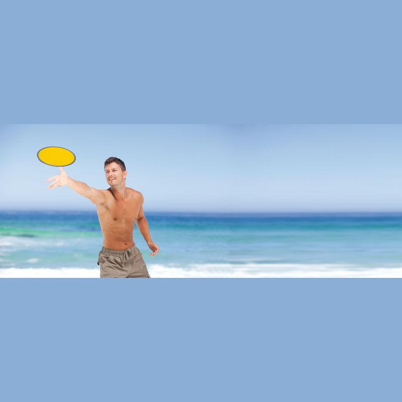 Frisbee pliabil Galben