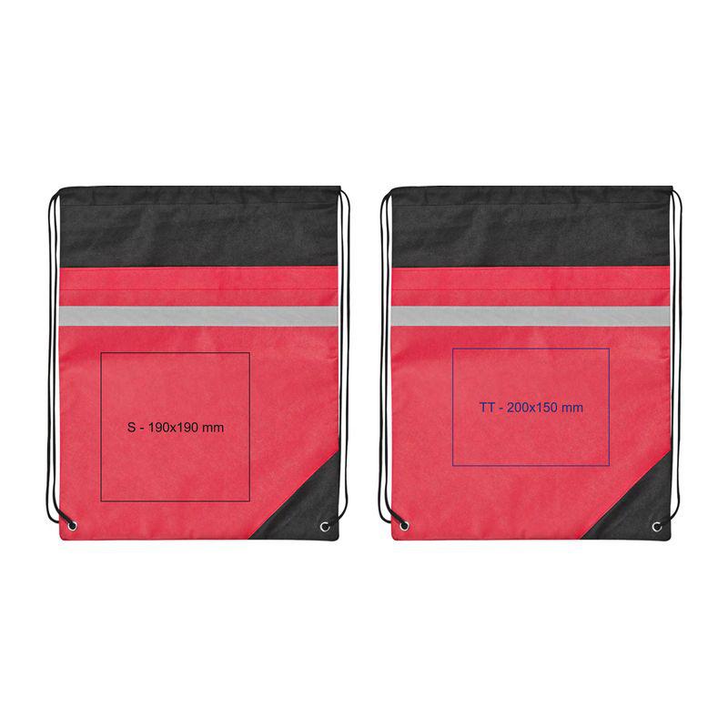 Rucsac sportiv non-wowen Roșu