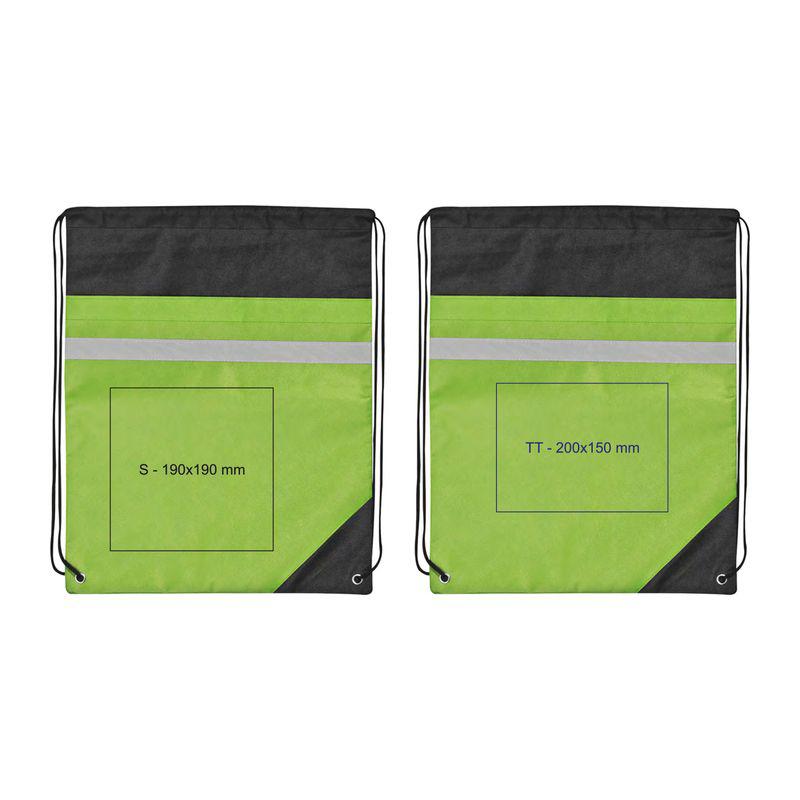 Rucsac sportiv non-wowen LIght Green