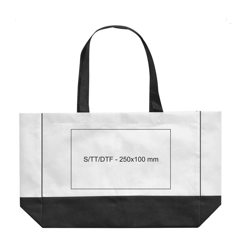Sacoșă cumpărături Non Woven Alb