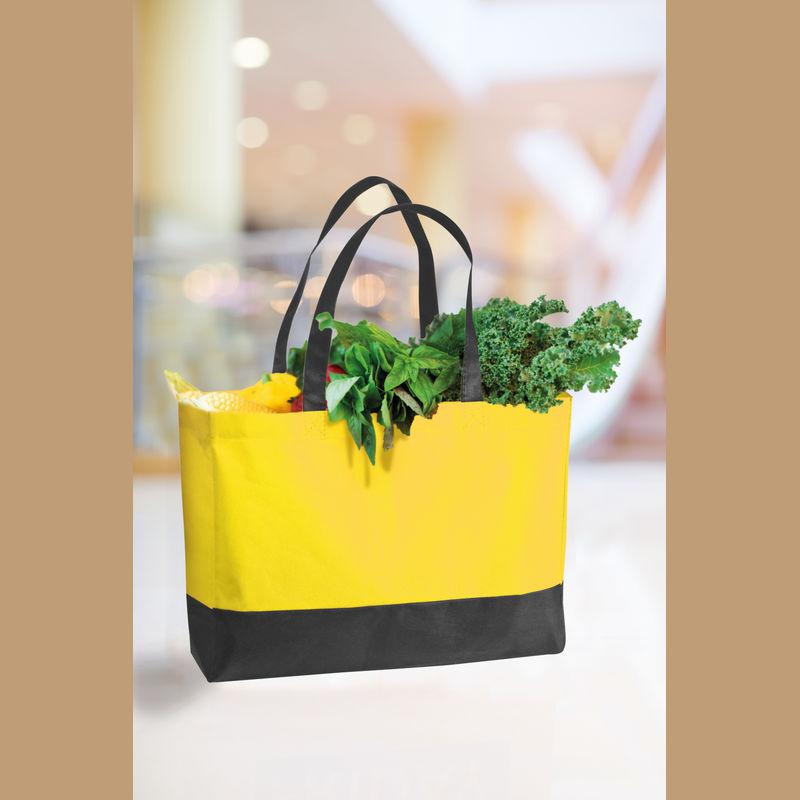 Sacoșă cumpărături Non Woven Galben