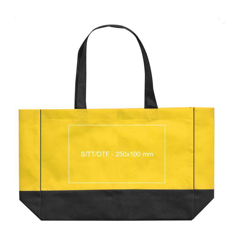 Sacoșă cumpărături Non Woven Galben