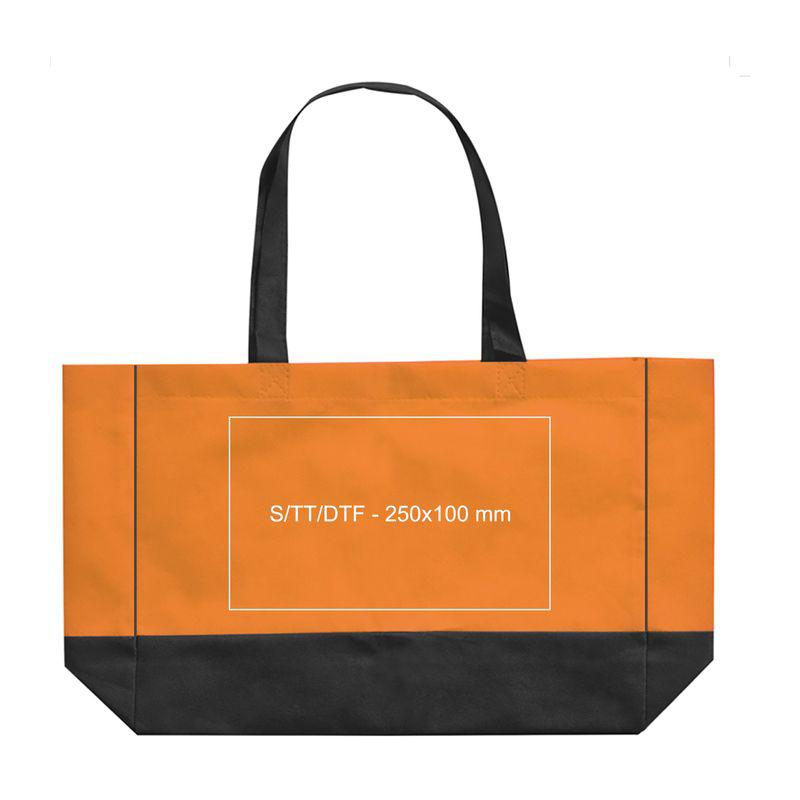 Sacoșă cumpărături Non Woven Portocaliu