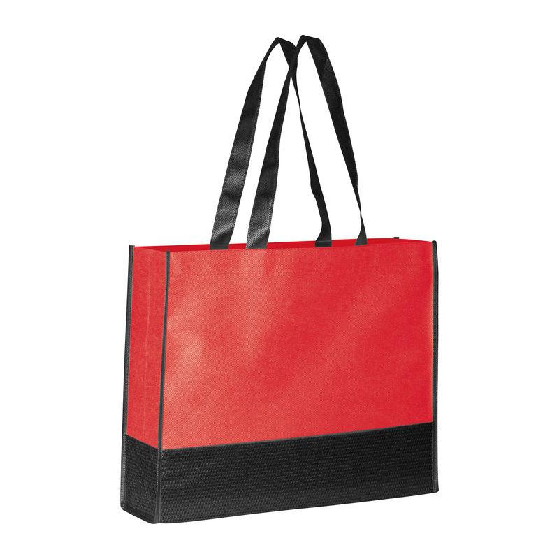 Sacoșă cumpărături Non Woven Roșu