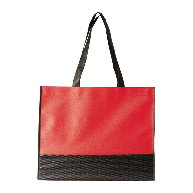 Sacoșă cumpărături Non Woven Roșu