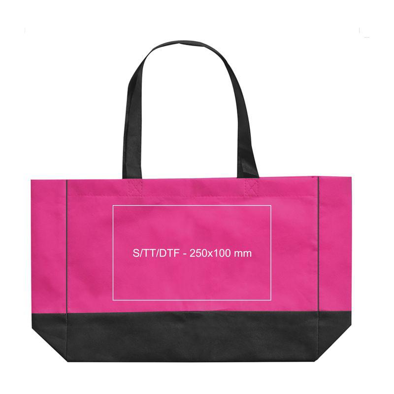 Sacoșă cumpărături Non Woven Roz