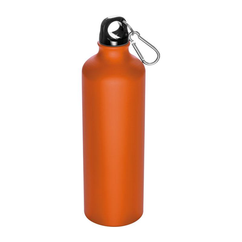 Sticlă din aluminiu 800 ml cu carabină Portocaliu