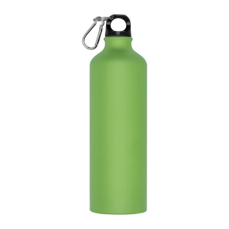 Sticlă din aluminiu 800 ml cu carabină LIght Green