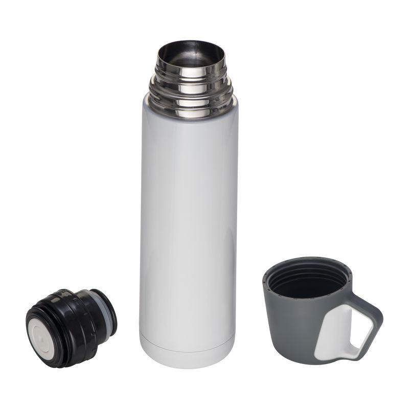 Termos din oțel inoxidabil 500 ml Alb