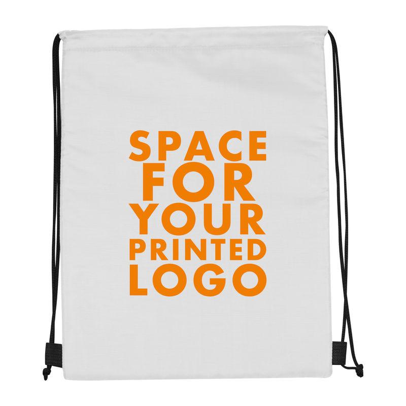 Geantă sport din polyester 210D Alb