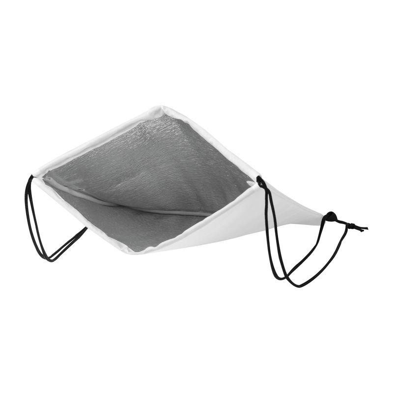 Geantă sport din polyester 210D Alb