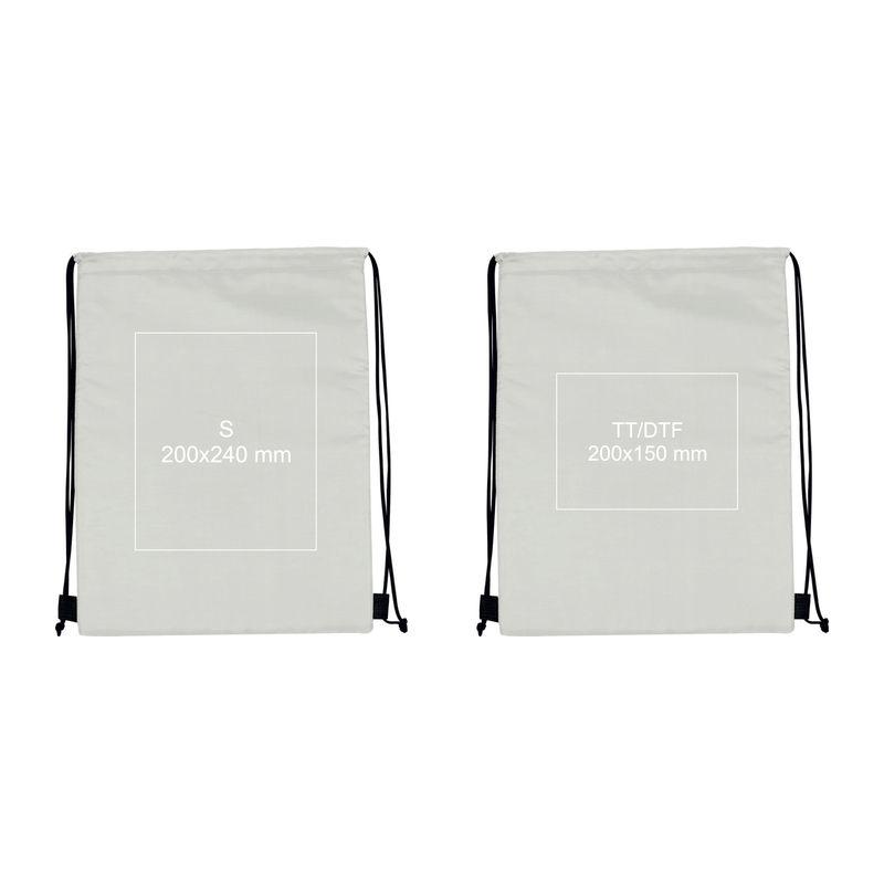 Geantă sport din polyester 210D Alb