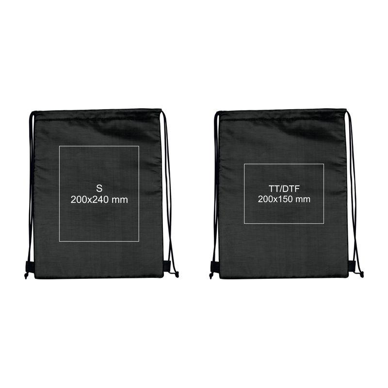 Geantă sport din polyester 210D Negru