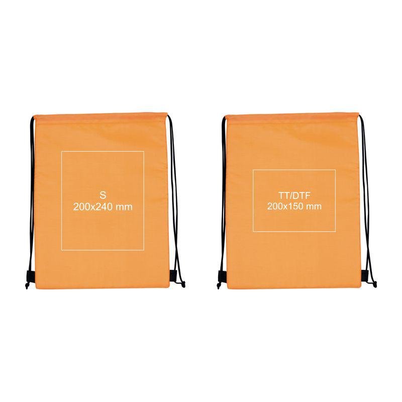 Geantă sport din polyester 210D Portocaliu