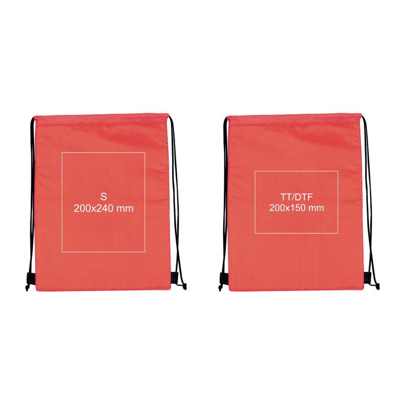 Geantă sport din polyester 210D Roșu