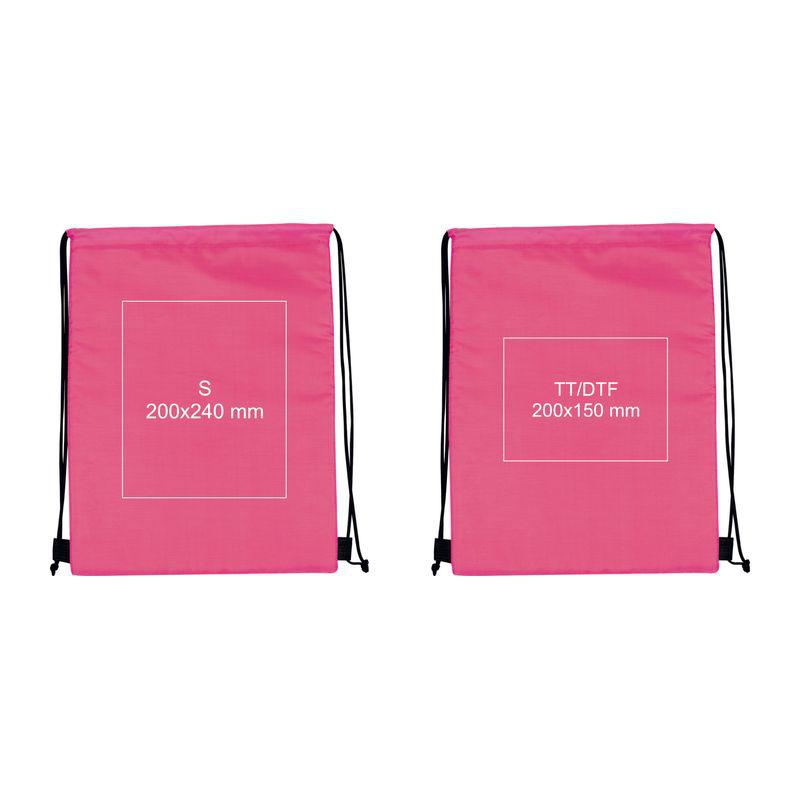 Geantă sport din polyester 210D Roz