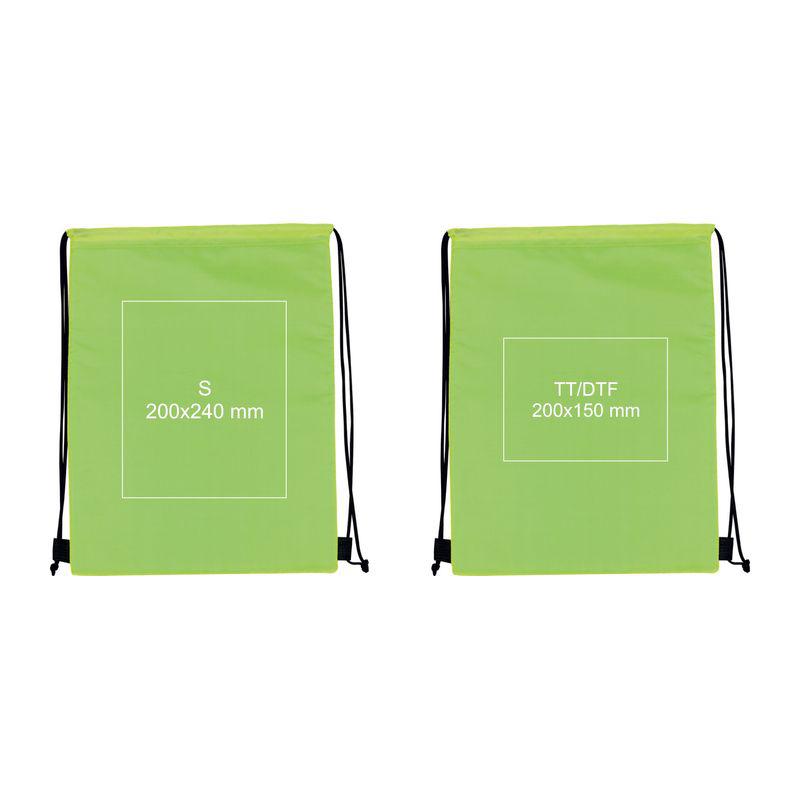 Geantă sport din polyester 210D LIght Green