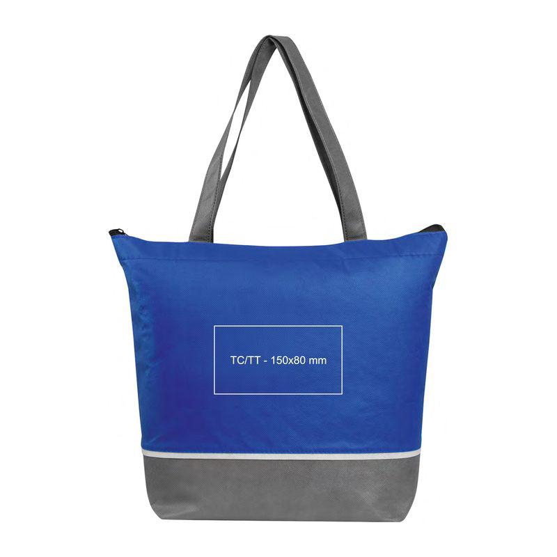 Geantă frigorifică închidere cu fermoar Orion Navy Blue