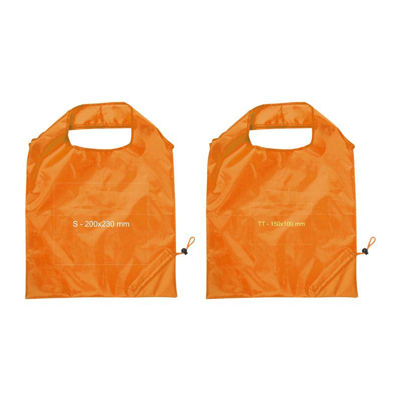 Pungă cumpărături pliabilă Portocaliu