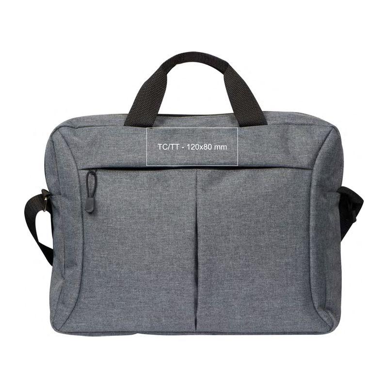 Geanta laptop din poliester 600D Gri