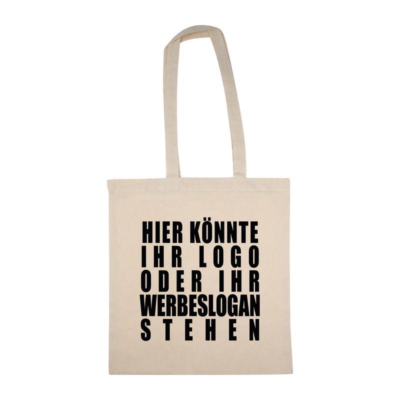 Sacoşă de cumpărături din bumbac ecologic Alb